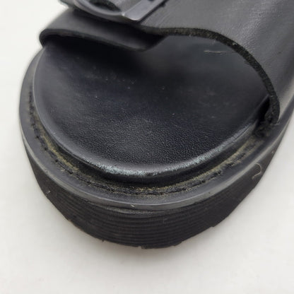 【中古品】【メンズ】 CULT カルト LEATHER SANDAL レザーサンダル 靴 164-260718-as-23-izu サイズ：43 カラー：ブラック 万代Net店