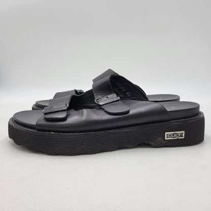 【中古品】【メンズ】 CULT カルト LEATHER SANDAL レザーサンダル 靴 164-260718-as-23-izu サイズ：43 カラー：ブラック 万代Net店