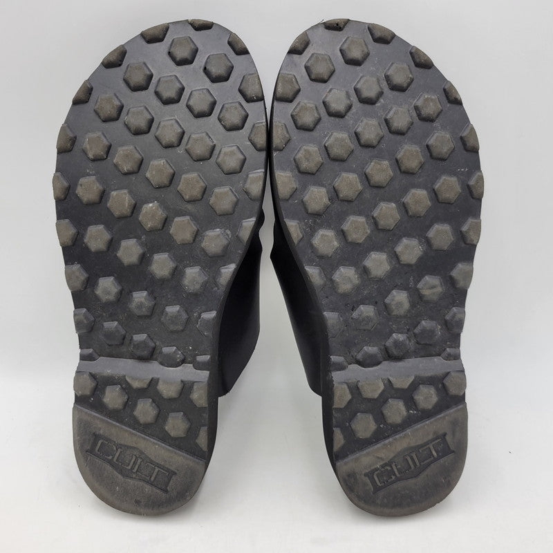 【中古品】【メンズ】 CULT カルト LEATHER SANDAL レザーサンダル 靴 164-260718-as-23-izu サイズ：43 カラー：ブラック 万代Net店