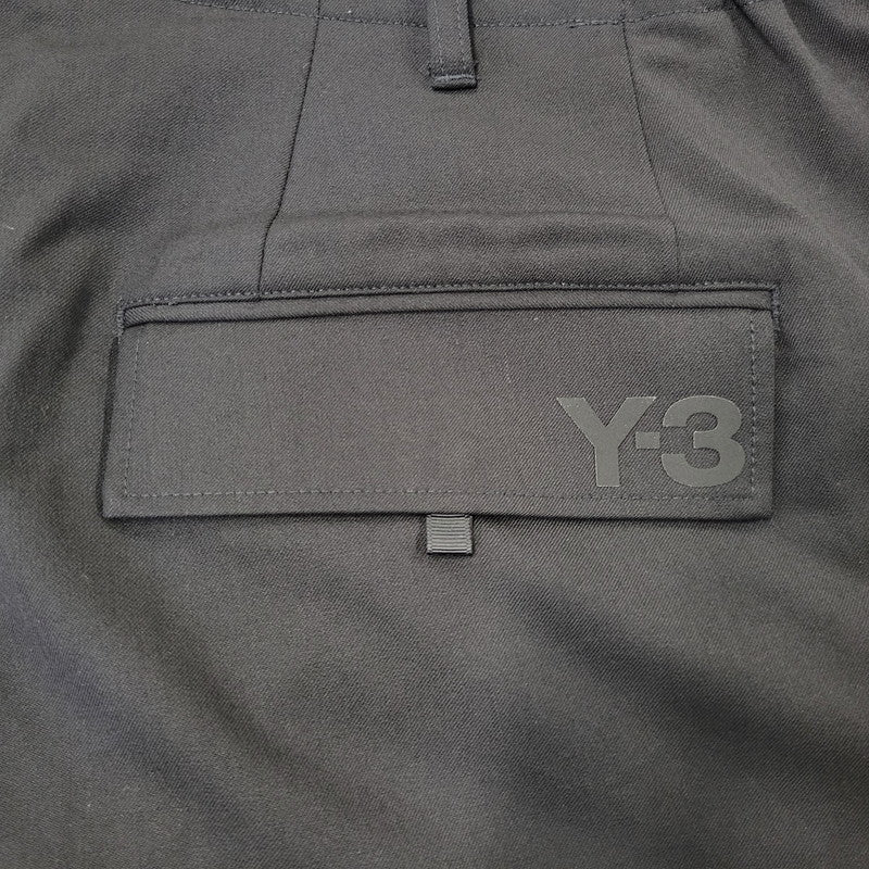 【中古品】【メンズ】 Y-3 ワイスリー M CLASSIC REFINED WOOL CUFF PANTS GK4567 クラシック リファインド ウール カフパンツ 151-260718-as-14-izu サイズ：XL カラー：ブラック 万代Net店