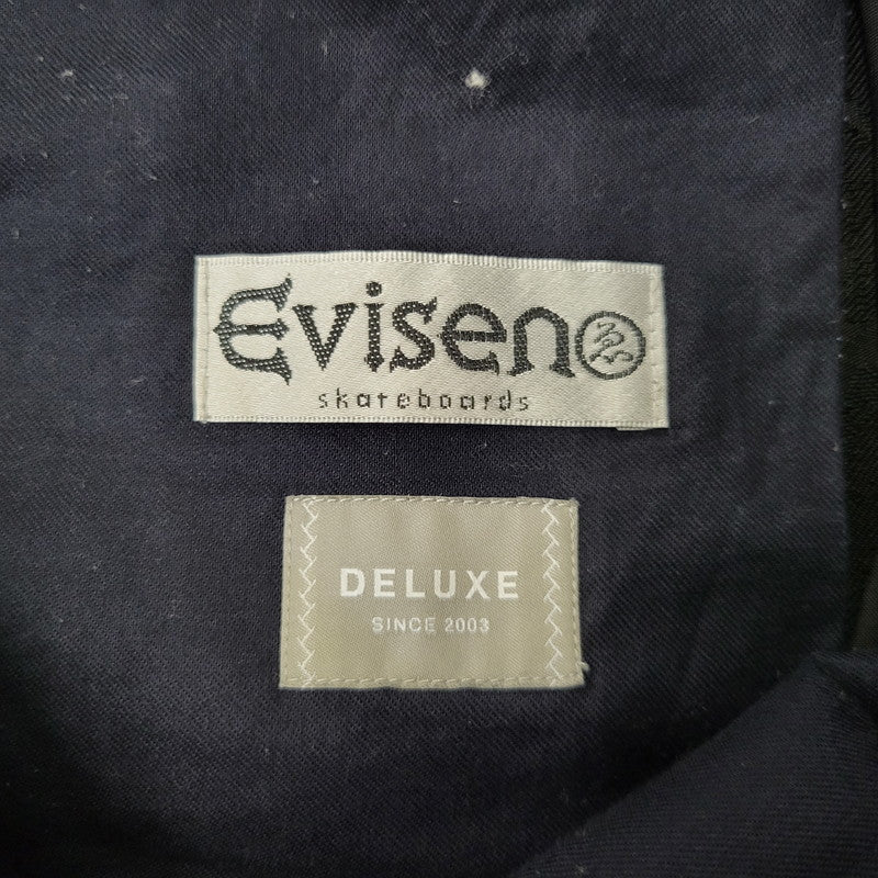 【中古品】【メンズ】 DELUXE デラックス × EVISEN エビセン GARCONS PANTS D4173 ギャルソンパンツ ボトムス 153-260718-as-15-izu サイズ：M カラー：ブラック 万代Net店