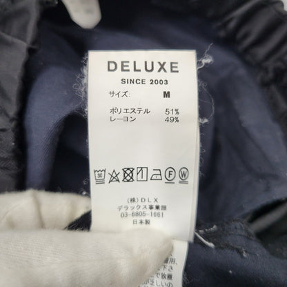 【中古品】【メンズ】 DELUXE デラックス × EVISEN エビセン GARCONS PANTS D4173 ギャルソンパンツ ボトムス 153-260718-as-15-izu サイズ：M カラー：ブラック 万代Net店