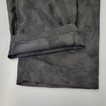 【中古品】【メンズ】 DELUXE デラックス × EVISEN エビセン GARCONS PANTS D4173 ギャルソンパンツ ボトムス 153-260718-as-15-izu サイズ：M カラー：ブラック 万代Net店