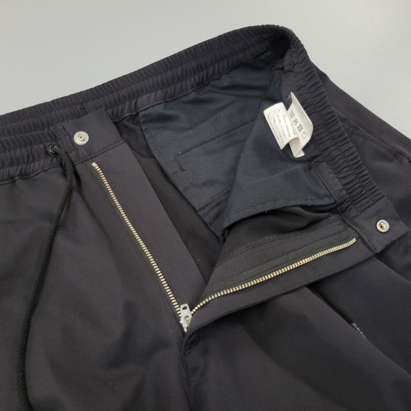 【中古品】【メンズ】 NEIGHBORHOOD ネイバーフッド BAGGY SILHOUETTE EASY PANTS 231AQNH-PTM01 バギー シルエット イージーパンツ 153-260718-as-16-izu サイズ：L カラー：ブラック 万代Net店