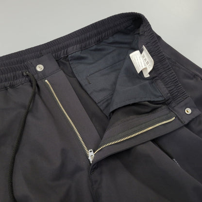 【中古品】【メンズ】 NEIGHBORHOOD ネイバーフッド BAGGY SILHOUETTE EASY PANTS 231AQNH-PTM01 バギー シルエット イージーパンツ 153-260718-as-16-izu サイズ：L カラー：ブラック 万代Net店