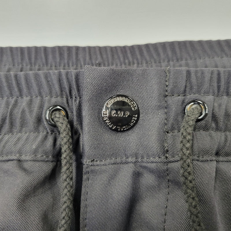 【中古品】【メンズ】 NEIGHBORHOOD ネイバーフッド BAGGY SILHOUETTE EASY PANTS 231AQNH-PTM01 バギー シルエット イージーパンツ 153-260718-as-16-izu サイズ：L カラー：ブラック 万代Net店