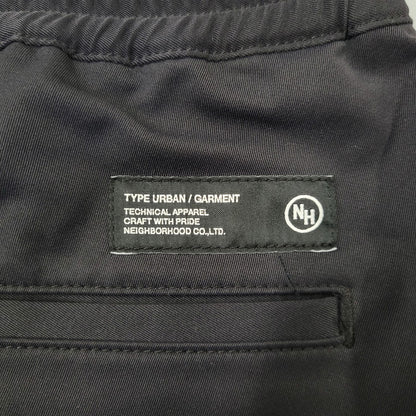 【中古品】【メンズ】 NEIGHBORHOOD ネイバーフッド BAGGY SILHOUETTE EASY PANTS 231AQNH-PTM01 バギー シルエット イージーパンツ 153-260718-as-16-izu サイズ：L カラー：ブラック 万代Net店
