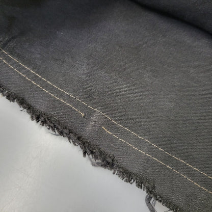 【現状渡し品】【メンズ】 USED REMAKE DAMAGE DENIM PANTS リメイク ダメージ デニムパンツ ジーンズ 157-260718-as-08-izu カラー：ブラック 万代Net店