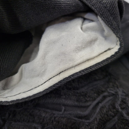 【現状渡し品】【メンズ】 USED REMAKE DAMAGE DENIM PANTS リメイク ダメージ デニムパンツ ジーンズ 157-260718-as-08-izu カラー：ブラック 万代Net店