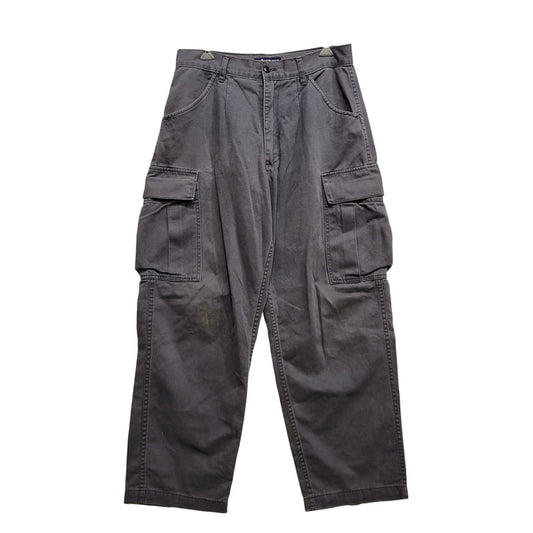 【中古品】【メンズ】 OLD STUSSY オールド ステューシー CARGO PANTS カーゴパンツ 紺タグ 153-260718-as-10-izu サイズ：32 カラー：グレー 万代Net店