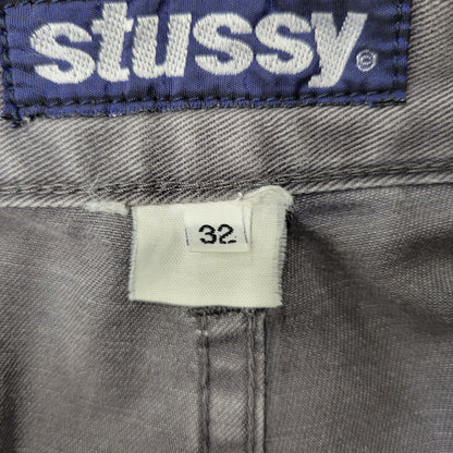 【中古品】【メンズ】 OLD STUSSY オールド ステューシー CARGO PANTS カーゴパンツ 紺タグ 153-260718-as-10-izu サイズ：32 カラー：グレー 万代Net店
