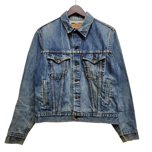 【中古品】【メンズ】 Levi's リーバイス SMALL-E DENIM TRUCKER JACKET 70706-0216 デニムトラッカージャケット 不均等V 146-260718-as-11-izu サイズ：20 カラー：インディゴ 万代Net店