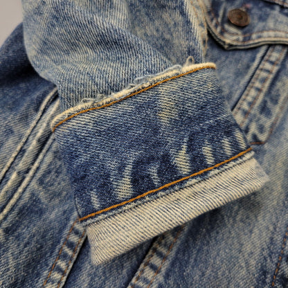 【中古品】【メンズ】 Levi's リーバイス SMALL-E DENIM TRUCKER JACKET 70706-0216 デニムトラッカージャケット 不均等V 146-260718-as-11-izu サイズ：20 カラー：インディゴ 万代Net店