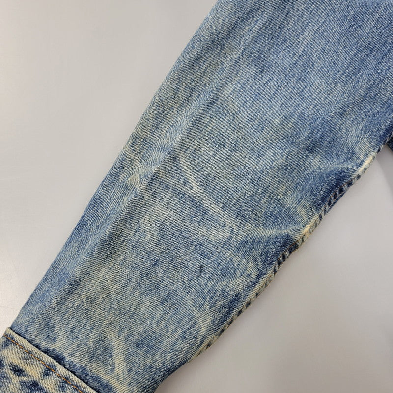 【中古品】【メンズ】 Levi's リーバイス SMALL-E DENIM TRUCKER JACKET 70706-0216 デニムトラッカージャケット 不均等V 146-260718-as-11-izu サイズ：20 カラー：インディゴ 万代Net店