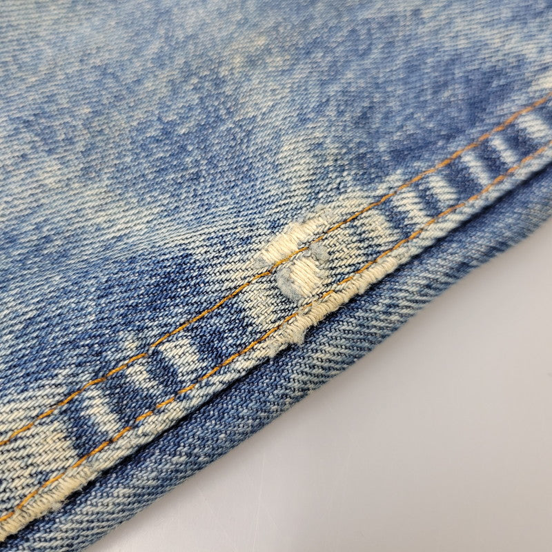 【中古品】【メンズ】 Levi's リーバイス SMALL-E DENIM TRUCKER JACKET 70706-0216 デニムトラッカージャケット 不均等V 146-260718-as-11-izu サイズ：20 カラー：インディゴ 万代Net店