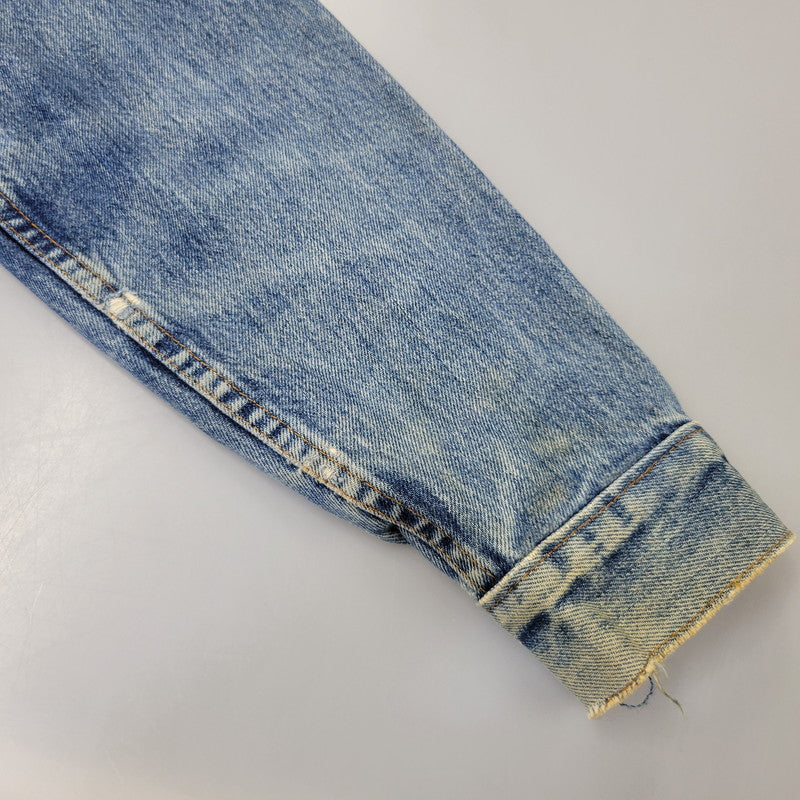 【中古品】【メンズ】 Levi's リーバイス SMALL-E DENIM TRUCKER JACKET 70706-0216 デニムトラッカージャケット 不均等V 146-260718-as-11-izu サイズ：20 カラー：インディゴ 万代Net店