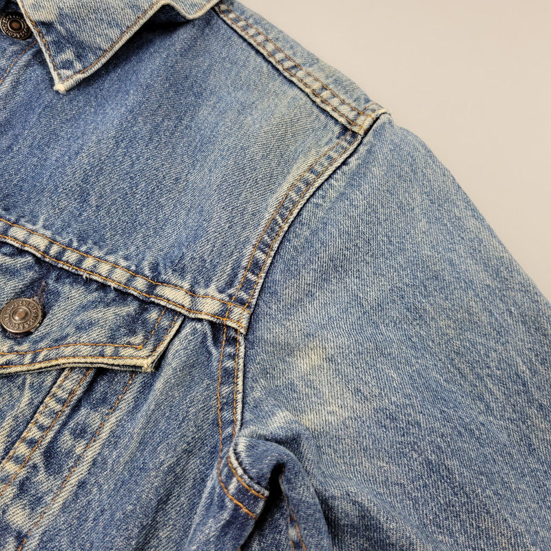 【中古品】【メンズ】 Levi's リーバイス SMALL-E DENIM TRUCKER JACKET 70706-0216 デニムトラッカージャケット 不均等V 146-260718-as-11-izu サイズ：20 カラー：インディゴ 万代Net店