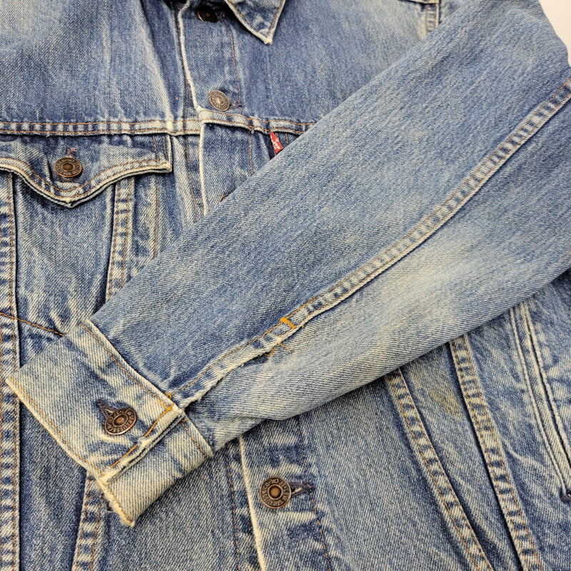【中古品】【メンズ】 Levi's リーバイス SMALL-E DENIM TRUCKER JACKET 70706-0216 デニムトラッカージャケット 不均等V 146-260718-as-11-izu サイズ：20 カラー：インディゴ 万代Net店