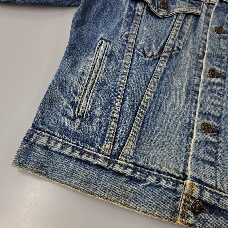 【中古品】【メンズ】 Levi's リーバイス SMALL-E DENIM TRUCKER JACKET 70706-0216 デニムトラッカージャケット 不均等V 146-260718-as-11-izu サイズ：20 カラー：インディゴ 万代Net店