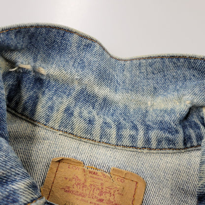 【中古品】【メンズ】 Levi's リーバイス SMALL-E DENIM TRUCKER JACKET 70706-0216 デニムトラッカージャケット 不均等V 146-260718-as-11-izu サイズ：20 カラー：インディゴ 万代Net店