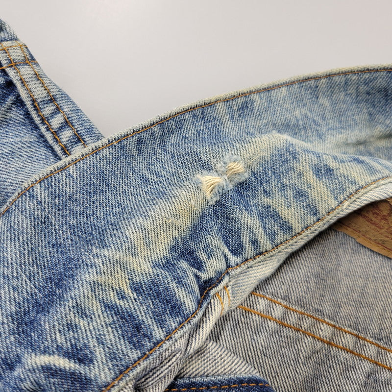 【中古品】【メンズ】 Levi's リーバイス SMALL-E DENIM TRUCKER JACKET 70706-0216 デニムトラッカージャケット 不均等V 146-260718-as-11-izu サイズ：20 カラー：インディゴ 万代Net店