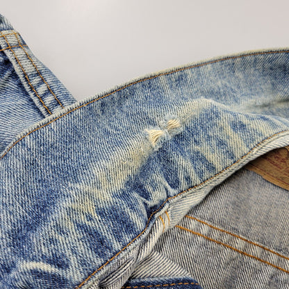 【中古品】【メンズ】 Levi's リーバイス SMALL-E DENIM TRUCKER JACKET 70706-0216 デニムトラッカージャケット 不均等V 146-260718-as-11-izu サイズ：20 カラー：インディゴ 万代Net店