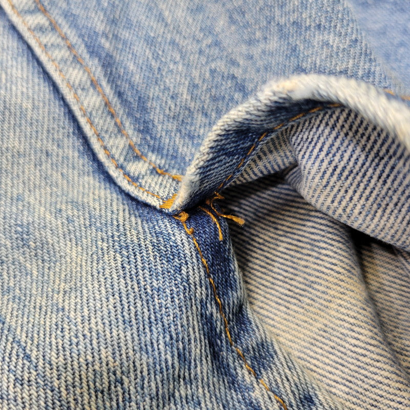 【中古品】【メンズ】 Levi's リーバイス SMALL-E DENIM TRUCKER JACKET 70706-0216 デニムトラッカージャケット 不均等V 146-260718-as-11-izu サイズ：20 カラー：インディゴ 万代Net店