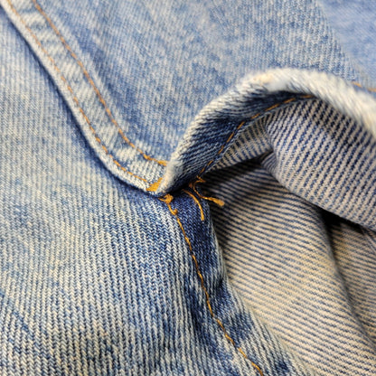 【中古品】【メンズ】 Levi's リーバイス SMALL-E DENIM TRUCKER JACKET 70706-0216 デニムトラッカージャケット 不均等V 146-260718-as-11-izu サイズ：20 カラー：インディゴ 万代Net店