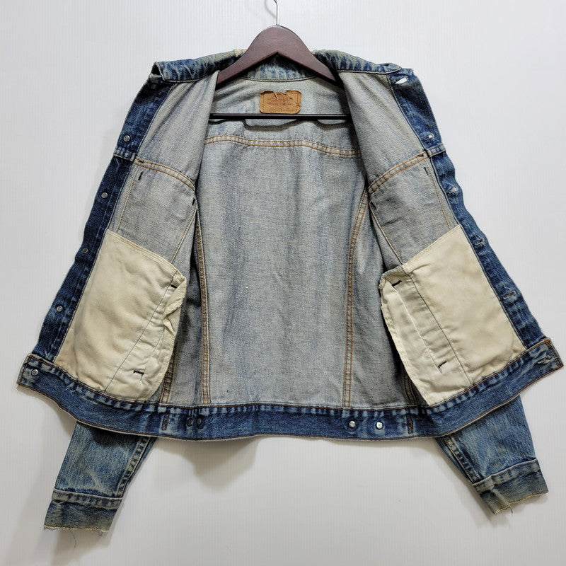 【中古品】【メンズ】 Levi's リーバイス SMALL-E DENIM TRUCKER JACKET 70706-0216 デニムトラッカージャケット 不均等V 146-260718-as-11-izu サイズ：20 カラー：インディゴ 万代Net店