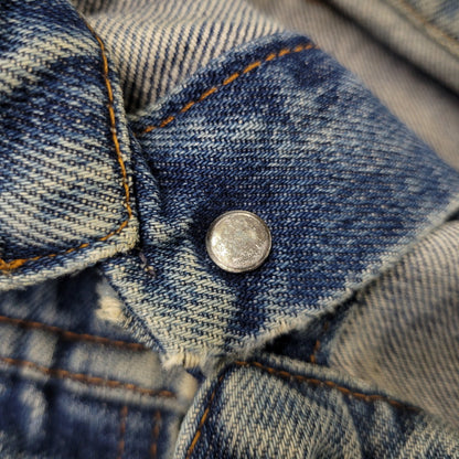 【中古品】【メンズ】 Levi's リーバイス SMALL-E DENIM TRUCKER JACKET 70706-0216 デニムトラッカージャケット 不均等V 146-260718-as-11-izu サイズ：20 カラー：インディゴ 万代Net店