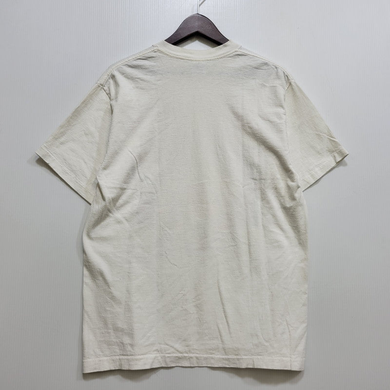 【中古品】【メンズ】 SALEM SPORTSWEAR サレム スポーツウェア USA製 両シングル CHICAGO BULLS 1993年 優勝記念 SS TEE シカゴ ブルズ ショートスリーブ Tシャツ トップス 146-260721-kh-02-izu サイズ：L カラー：ホワイト系 万代Net店