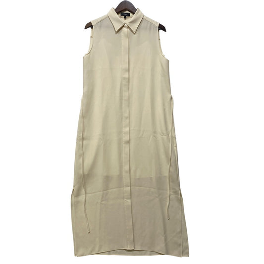 【中古品】【レディース】 theory セオリー CLASSIC CREPE SL SHIRTDRESS 01-0305515-115-702 クラシック クレープ スリーブレス シャツドレス 168-260719-as-11-izu サイズ：2 カラー：アイボリー 万代Net店