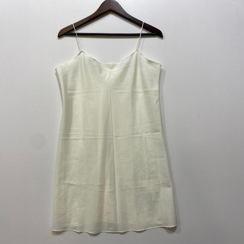 【中古品】【レディース】 theory セオリー CLASSIC CREPE SL SHIRTDRESS 01-0305515-115-702 クラシック クレープ スリーブレス シャツドレス 168-260719-as-11-izu サイズ：2 カラー：アイボリー 万代Net店