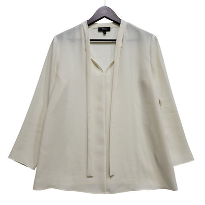 【中古品】【レディース】 THEORY セオリー 01-0408208-150-902 KIMLY.S SHALLOW.GGT シャツ ブラウス トップス 168-260721-kh-01-izu サイズ：S カラー：アイボリー 万代Net店