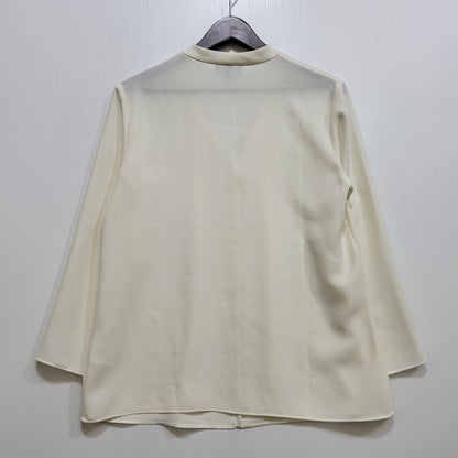 【中古品】【レディース】 THEORY セオリー 01-0408208-150-902 KIMLY.S SHALLOW.GGT シャツ ブラウス トップス 168-260721-kh-01-izu サイズ：S カラー：アイボリー 万代Net店