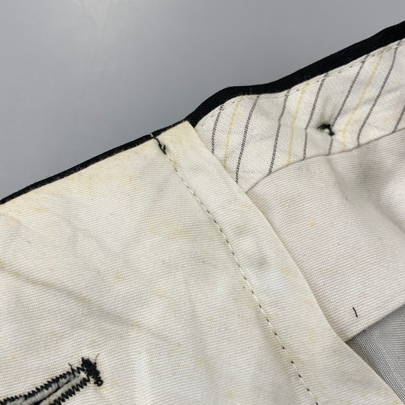 【中古品】【メンズ】 DUNHILL ダンヒル OPTI ZIP 2TUCK WOOL SLACKS オプティジップ ツータック ウールスラックス ズボン ボトムス 152-260722-ya-04-izu サイズ：48 カラー：ブラック 万代Net店