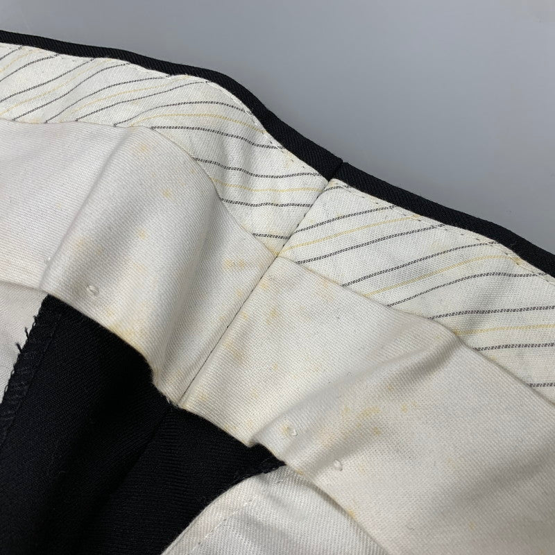 【中古品】【メンズ】 DUNHILL ダンヒル OPTI ZIP 2TUCK WOOL SLACKS オプティジップ ツータック ウールスラックス ズボン ボトムス 152-260722-ya-04-izu サイズ：48 カラー：ブラック 万代Net店