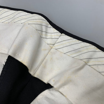 【中古品】【メンズ】 DUNHILL ダンヒル OPTI ZIP 2TUCK WOOL SLACKS オプティジップ ツータック ウールスラックス ズボン ボトムス 152-260722-ya-04-izu サイズ：48 カラー：ブラック 万代Net店