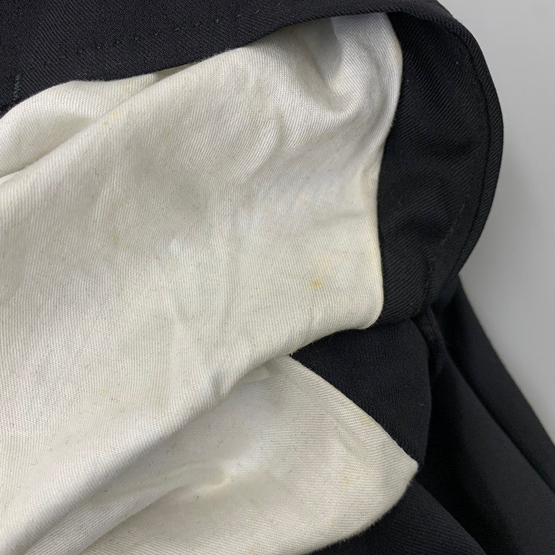 【中古品】【メンズ】 DUNHILL ダンヒル OPTI ZIP 2TUCK WOOL SLACKS オプティジップ ツータック ウールスラックス ズボン ボトムス 152-260722-ya-04-izu サイズ：48 カラー：ブラック 万代Net店