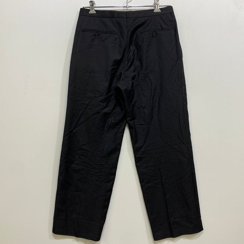 【中古品】【メンズ】 DUNHILL ダンヒル OPTI ZIP 2TUCK WOOL SLACKS オプティジップ ツータック ウールスラックス ズボン ボトムス 152-260722-ya-04-izu サイズ：48 カラー：ブラック 万代Net店