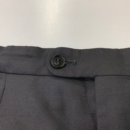 【中古品】【メンズ】 DUNHILL ダンヒル OPTI ZIP 2TUCK WOOL SLACKS オプティジップ ツータック ウールスラックス ズボン ボトムス 152-260722-ya-04-izu サイズ：48 カラー：ブラック 万代Net店