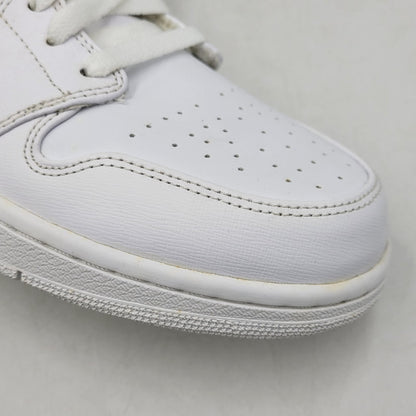【中古品】【メンズ】 NIKE ナイキ 554724-100 AIR JORDAN 1 RETRO MID エア ジョーダン ワン レトロ ミッド スニーカー シューズ 靴 160-260719-cs-07-izu サイズ：30cm カラー：WHITE/WHITE-COOL GREY 万代Net店