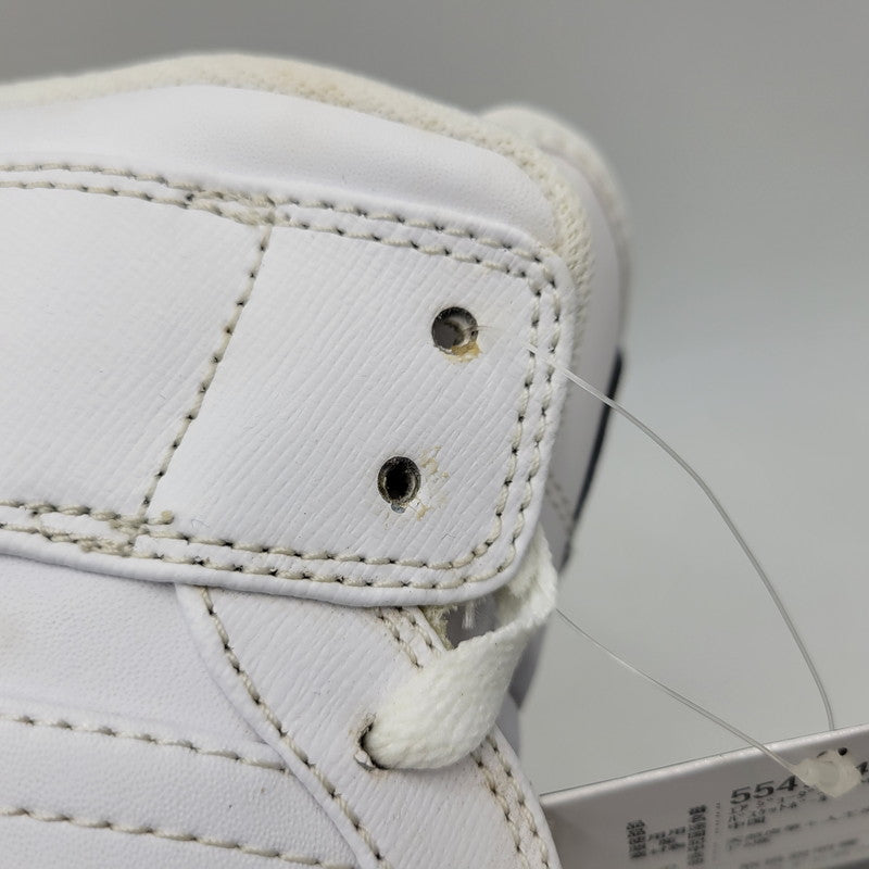 【中古品】【メンズ】 NIKE ナイキ 554724-100 AIR JORDAN 1 RETRO MID エア ジョーダン ワン レトロ ミッド スニーカー シューズ 靴 160-260719-cs-07-izu サイズ：30cm カラー：WHITE/WHITE-COOL GREY 万代Net店