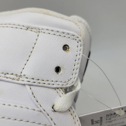 【中古品】【メンズ】 NIKE ナイキ 554724-100 AIR JORDAN 1 RETRO MID エア ジョーダン ワン レトロ ミッド スニーカー シューズ 靴 160-260719-cs-07-izu サイズ：30cm カラー：WHITE/WHITE-COOL GREY 万代Net店