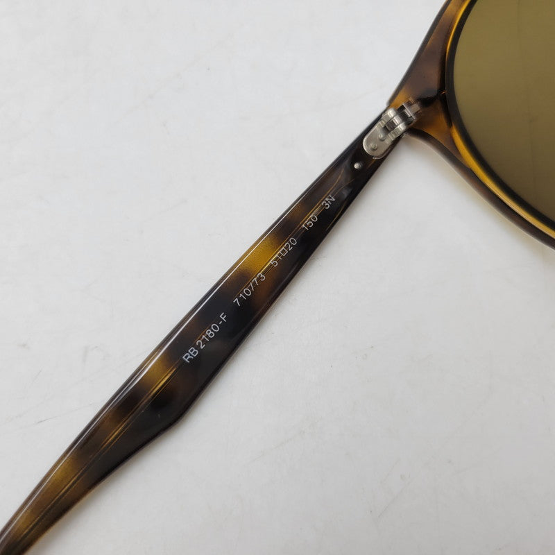 【中古品】【メンズ/レディース】 RAY-BAN レイバン RB2180-F SUNGLASSES サングラス 203-260726-kh-09-izu サイズ：51□20-150 カラー：ブラウン系 万代Net店