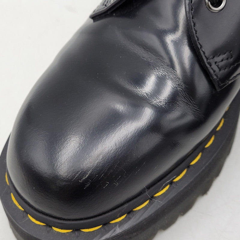 【中古品】【メンズ】 DR.MARTENS ドクターマーチン 1461 QUAD 3 HOLE SHOES クアッド スリー ホール シューズ 靴 164-260719-cs-08-izu サイズ：UK 8 カラー：ブラック 万代Net店