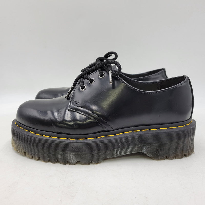 【中古品】【メンズ】 DR.MARTENS ドクターマーチン 1461 QUAD 3 HOLE SHOES クアッド スリー ホール シューズ 靴 164-260719-cs-08-izu サイズ：UK 8 カラー：ブラック 万代Net店