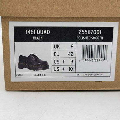【中古品】【メンズ】 DR.MARTENS ドクターマーチン 1461 QUAD 3 HOLE SHOES クアッド スリー ホール シューズ 靴 164-260719-cs-08-izu サイズ：UK 8 カラー：ブラック 万代Net店
