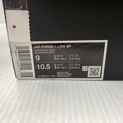 【中古品】【メンズ】 NIKE ナイキ × SUPREME シュプリーム AIR FORCE 1 LOW SP CU9225-102 エアフォース1 ロー SP スニーカー 靴 160-260719-as-02-izu サイズ：27cm カラー：WHITE/BLACK-WHITE 万代Net店