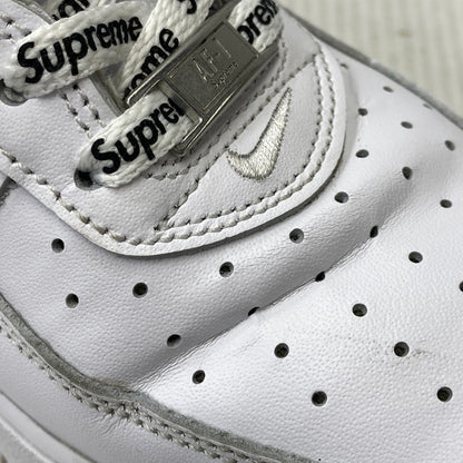 【中古品】【メンズ】 NIKE ナイキ × SUPREME シュプリーム AIR FORCE 1 LOW SP CU9225-102 エアフォース1 ロー SP スニーカー 靴 160-260719-as-02-izu サイズ：27cm カラー：WHITE/BLACK-WHITE 万代Net店